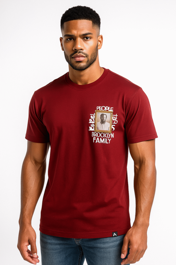 Printed Cotton T-Shirts for MEN MAROON