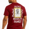 Printed Cotton T-Shirts for MEN MAROON - Image 3