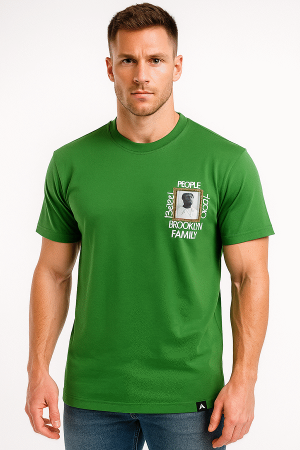 Printed Cotton T-Shirts for Men GREEN
