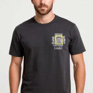 Printed Cotton T-Shirts for Men GREY